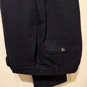 Suitsupply Navy Flannel Trousers
